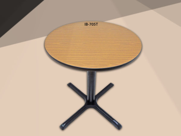 Table with straight stands IB-705T_Beige
